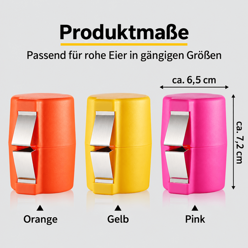 🥚 clakryna® Eier-Schälhilfe – Eier schnell & sauber schälen ohne lästige Schalenreste