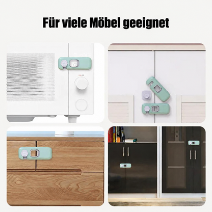 👶🔒 clakryna® Kindersicherung für Schränke & Kühlschrank