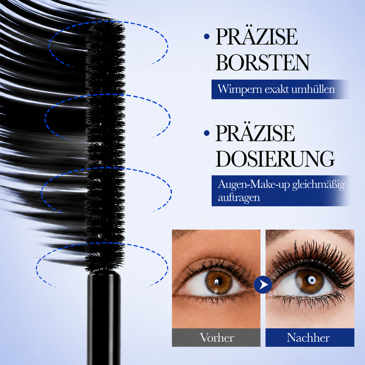 🔥😻  Letzter Tag — 1 kaufen, 1 GRATIS erhalten! 🔥⏰ | ✨clakryna® 24H Wasserfeste Mascara — Lifting, Schwung & Definition für jede Wimper