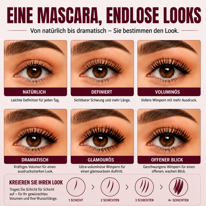 👉🔥 Letzte 24 Stunden: 1 kaufen, 1 GRATIS dazu! — clakryna® 7D Colossal Mascara | Lifting, Volumen & wischfester Wow-Effekt
