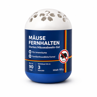 🛡️clakryna®  Mäuse fernhalten – mit natürlichem Anti-Mäuse-Gel