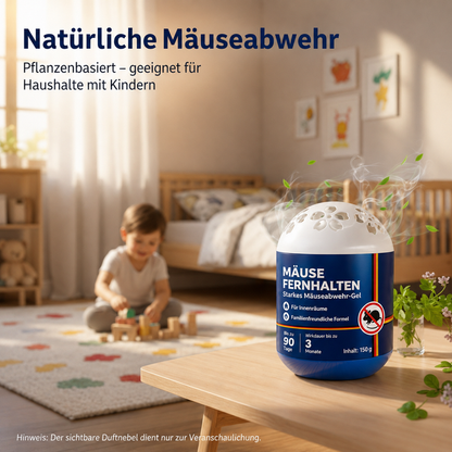 🛡️clakryna®  Mäuse fernhalten – mit natürlichem Anti-Mäuse-Gel