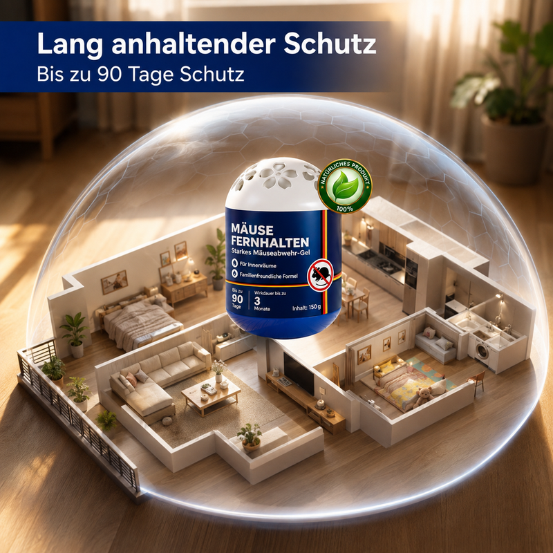 🛡️clakryna®  Mäuse fernhalten – mit natürlichem Anti-Mäuse-Gel
