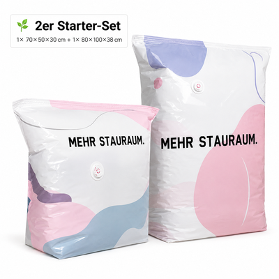 👕Mehr Platz zu Hause mit clakryna® Vakuum-Aufbewahrungsbeuteln