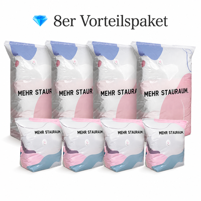 👕Mehr Platz zu Hause mit clakryna® Vakuum-Aufbewahrungsbeuteln