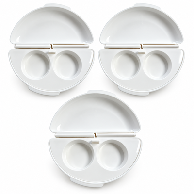 🍳 clakryna®  2-in-1 Mikrowellen Eierkocher – Schnelles Frühstück ohne Pfanne