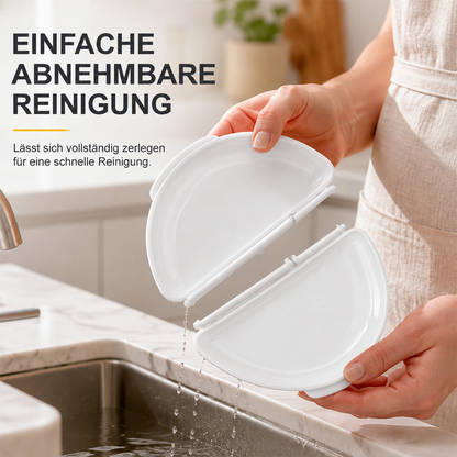 🍳 clakryna®  2-in-1 Mikrowellen Eierkocher – Schnelles Frühstück ohne Pfanne