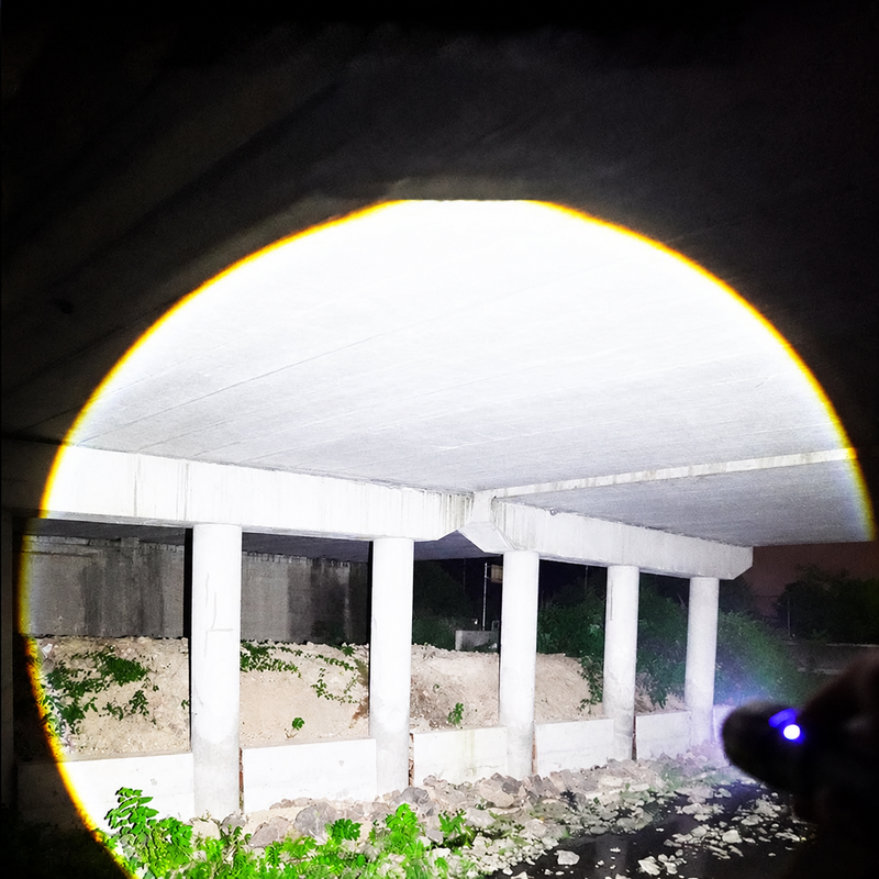 🔦 clakryna® Ultrahelle Akku-Taschenlampe – Starker Fernstrahl & Powerbank-Funktion