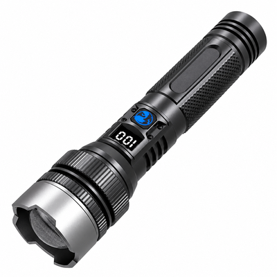 🔦 clakryna® Ultrahelle Akku-Taschenlampe – Starker Fernstrahl & Powerbank-Funktion