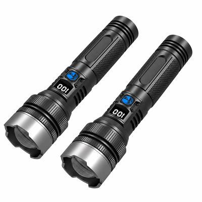 🔦 clakryna® Ultrahelle Akku-Taschenlampe – Starker Fernstrahl & Powerbank-Funktion