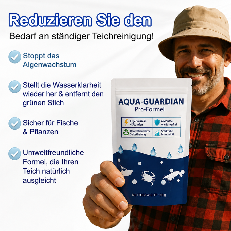 🫧 clakryna® Aqua-Guardian Pro Formula – Für kristallklares Aquariumwasser