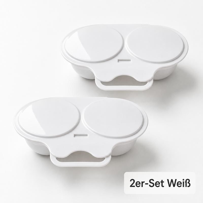 2er-Set Weiß